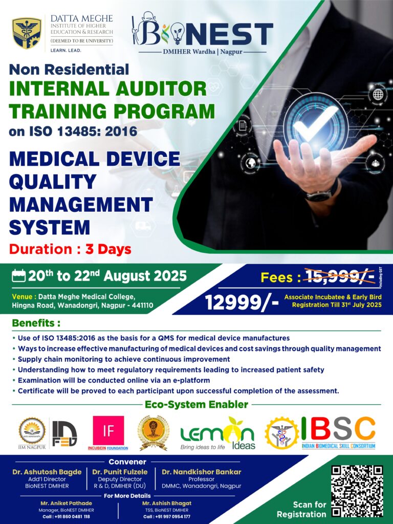 ISO_internal Auditor course_BioNEST_DMIHER_1