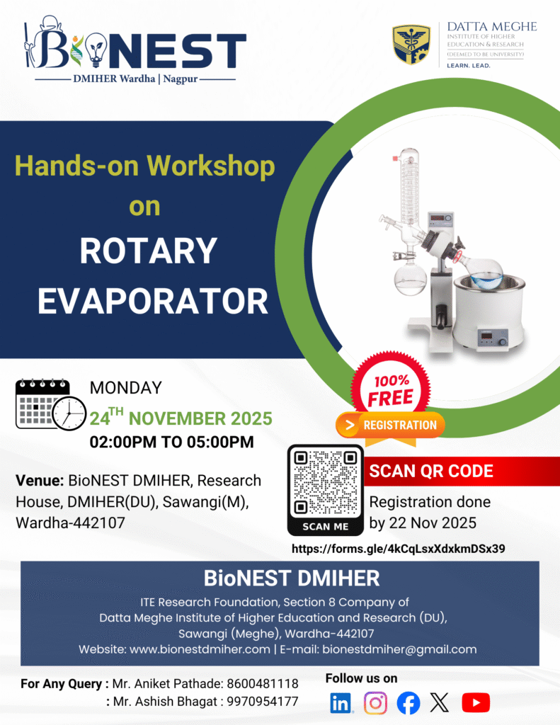 Rotary Evaporator workshop